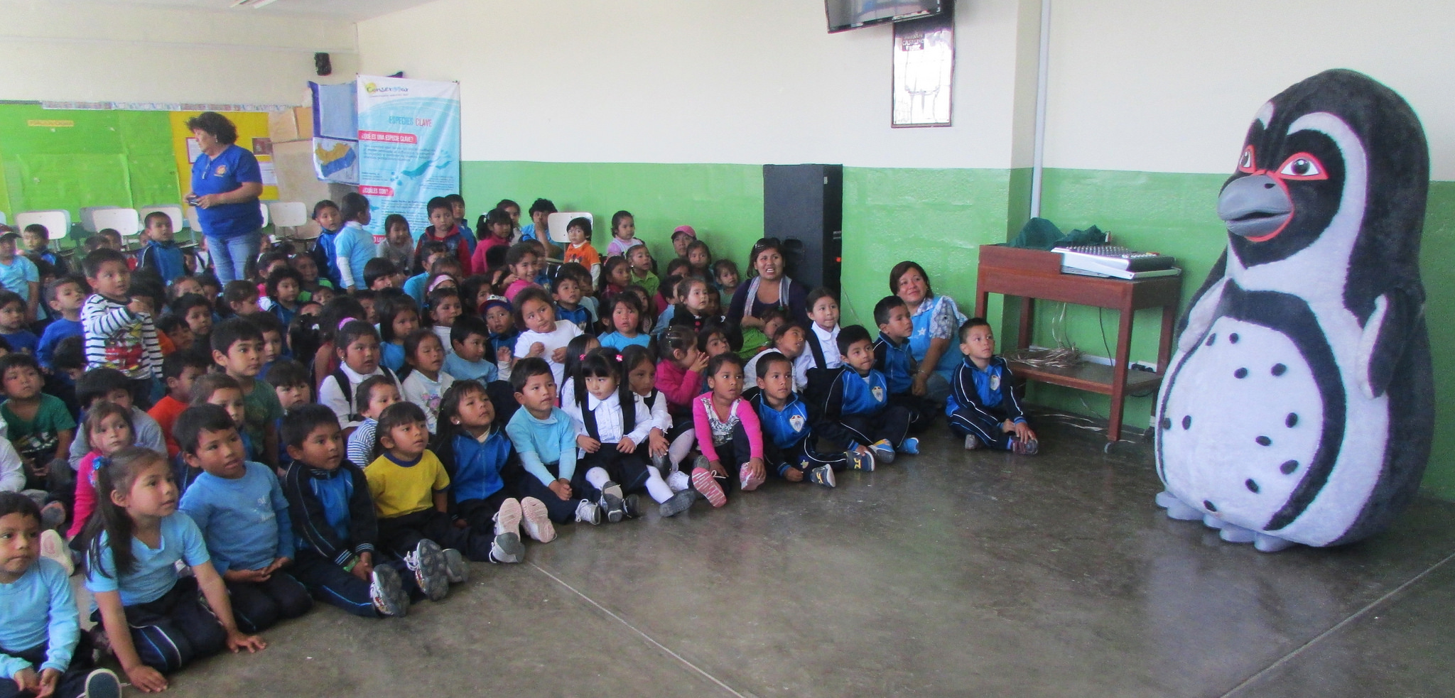 Niños de Puerto Marcona, en Ica, aprenden sobre el cambio climático