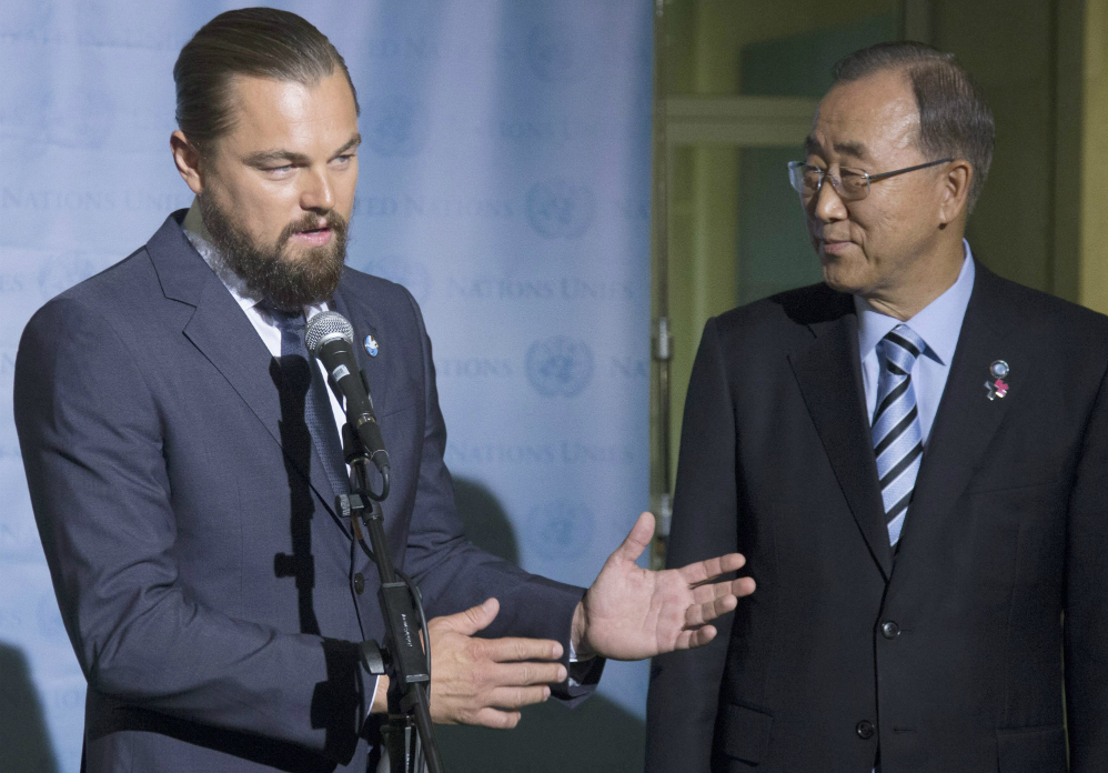 Leonardo DiCaprio usa sus "poderes" para luchar contra el cambio climático