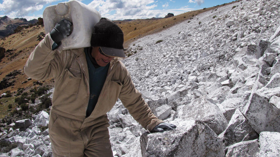 Can painting mountains restore a glacier?