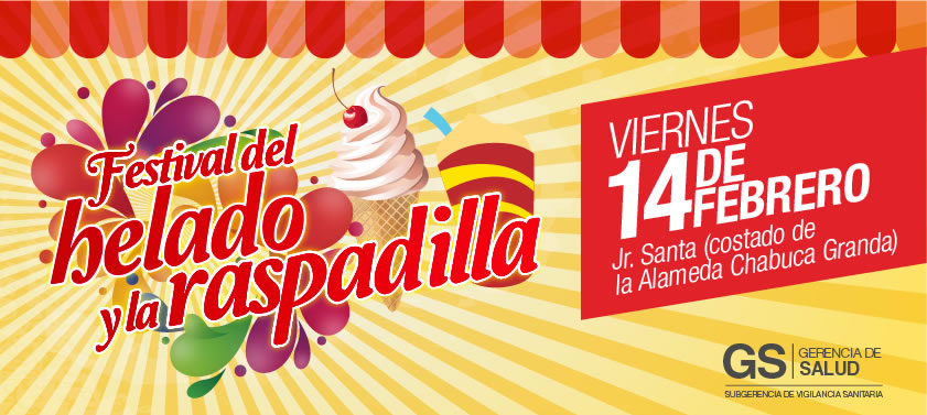 Acércate al Festival del helado y la raspadilla este 14 de febrero