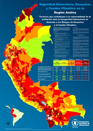 Países andinos son más vulnerables al cambio climático e inseguridad alimentaria