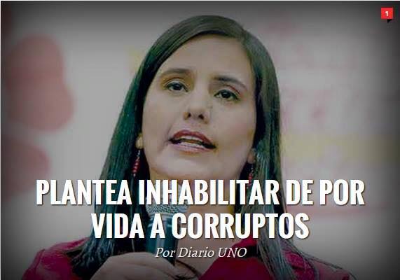 Inhabilitar a corruptos de por vida