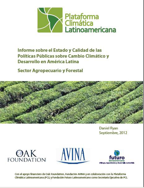 DESCARGA GRATUITAMENTE el libro: Informe sobre el estado y calidad de las políticas públicas sobre cambio climático y desarrollo en América Latina