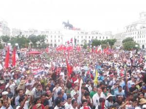 EN APOYO AL PUEBLO DE CAJAMARCA