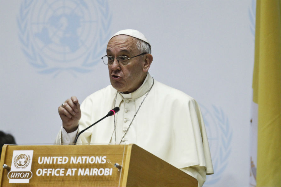 Francisco sobre la COP21: "Sería catastrófico que los intereses particulares prevalezcan sobre el bien común"