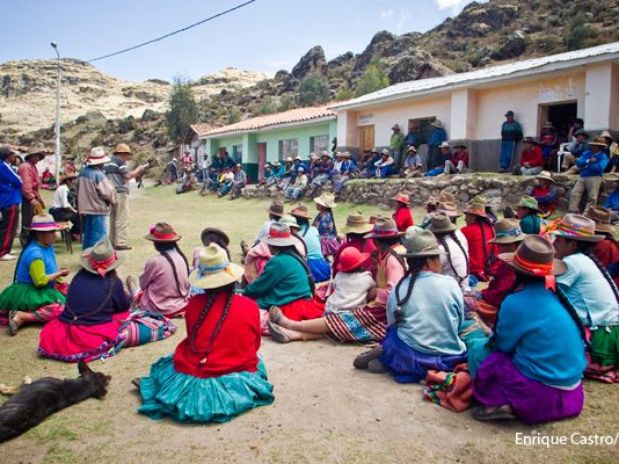 Victorina Quispe Chaparra “El cambio climático esta dañando nuestros cultivos”