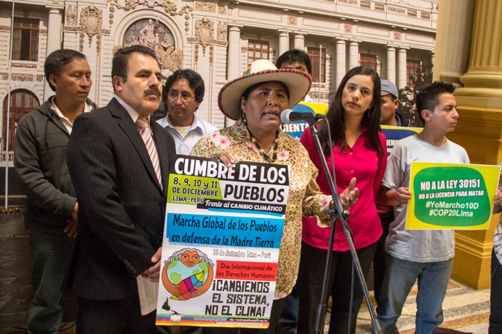 Llaman a participar en Marcha Mundial en Defensa de la Madre Tierra el 10 de diciembre