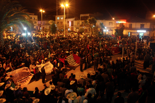 Bambamarca: El sexto día de la marcha regional