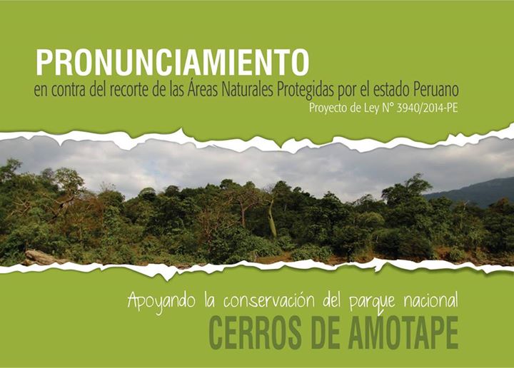 Investigadores peruanos se pronuncian sobre situación de Parque Nacional Cerros de Amotape