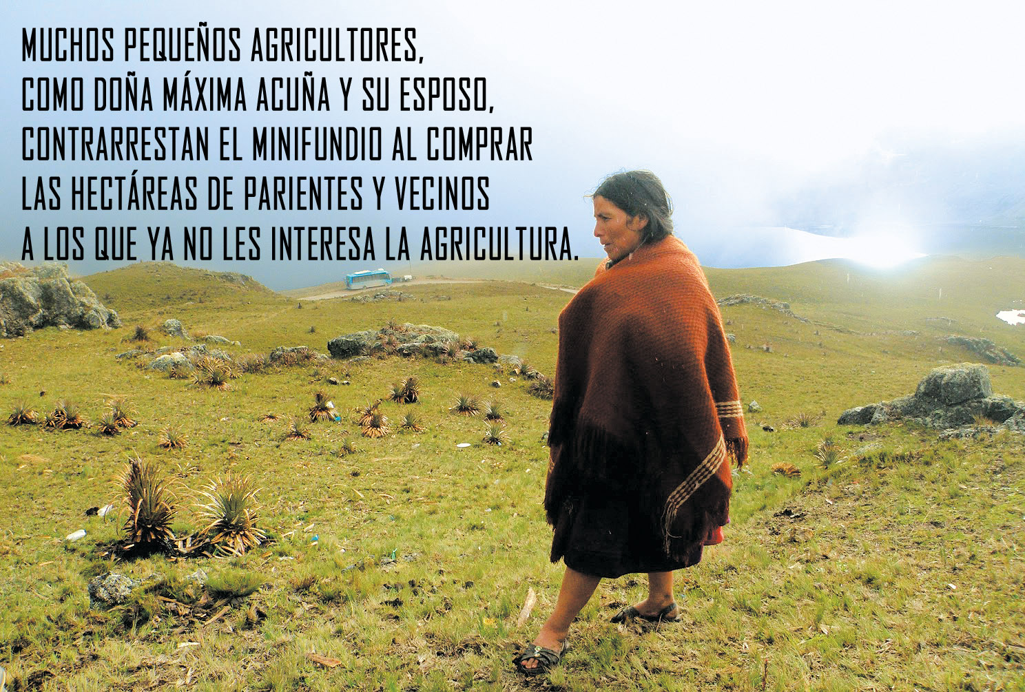 Entre el minifundio y la gran propiedad, la pequeña agricultura existe.