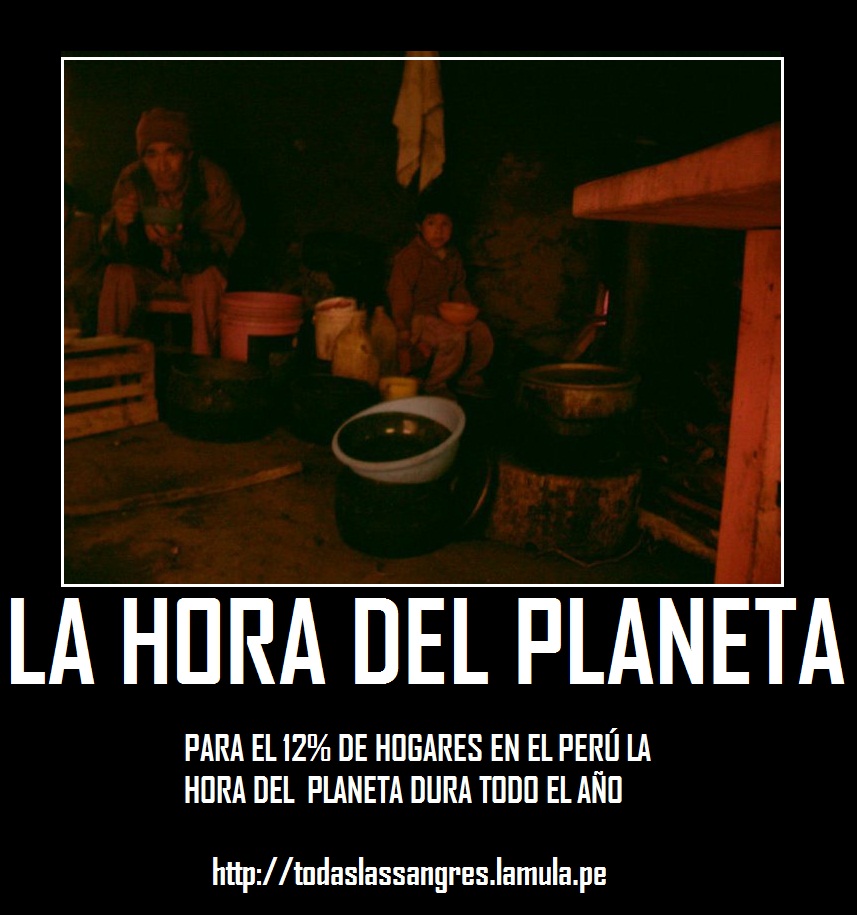 ¿Y SI HACEMOS QUE LA HORA DEL PLANETA LLEGUE A TODOS?