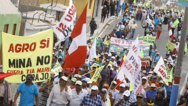 Tía María: Gobierno envía mil efectivos a Islay y arequipeños advierten “desborde social con trágicas consecuencias”