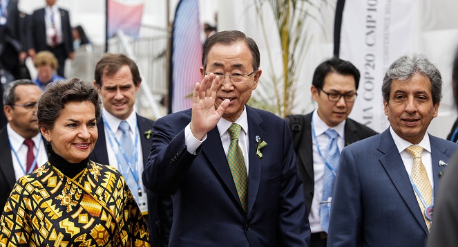 Ban Ki-moon y Evo Morales llaman la atención a negociadores de la COP20