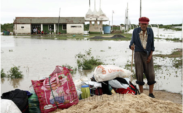 Fenónemo El Niño deja 25 mil damnificados en Paraguay