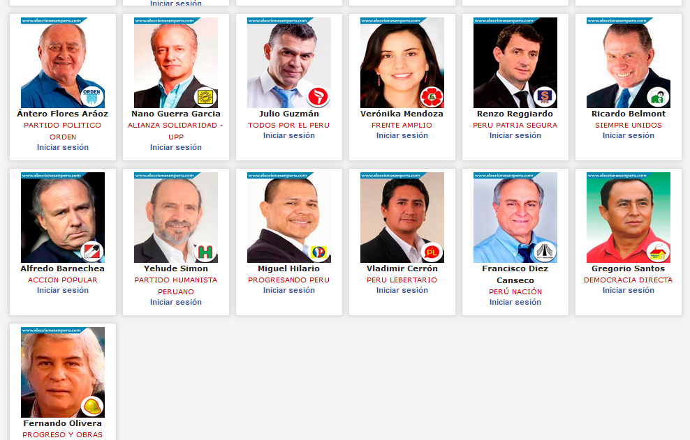 EL PORQUÉ HAY TANTOS CANDIDATOS «CHICOS»