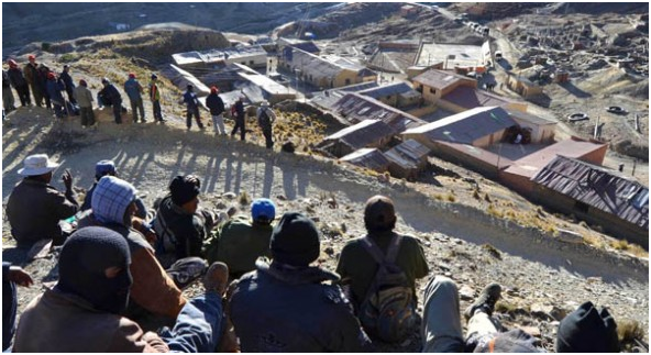 Bolivia: Crece la toma de minas por altos precios de minerales