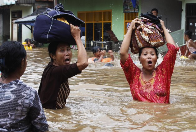 Vuelven las inundaciones a Indonesia