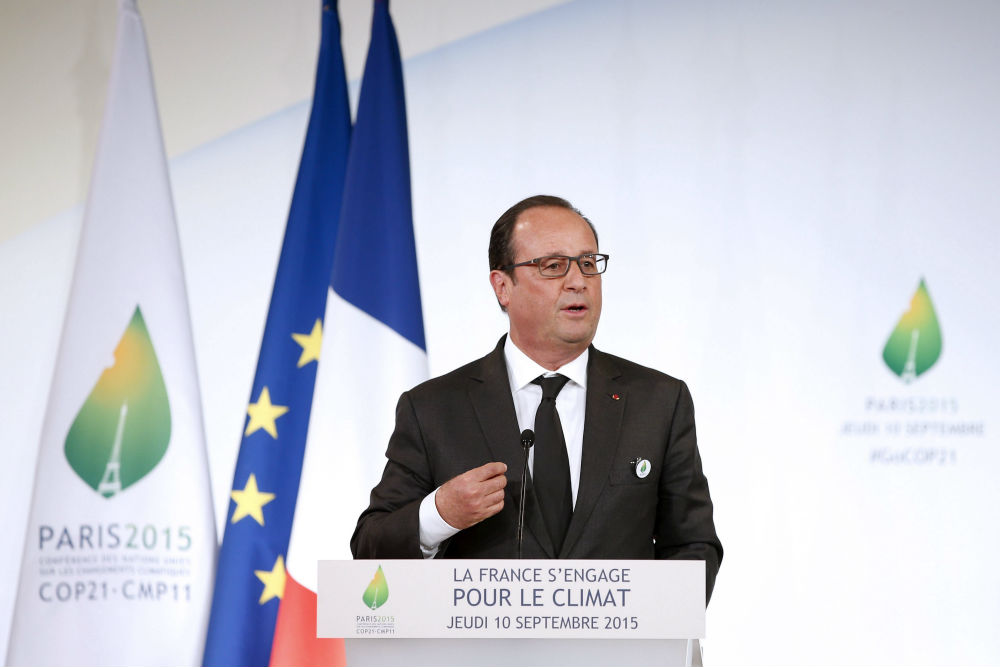 Francia: Hollande quiere establecer paulatinamente un precio a las emisiones de CO2