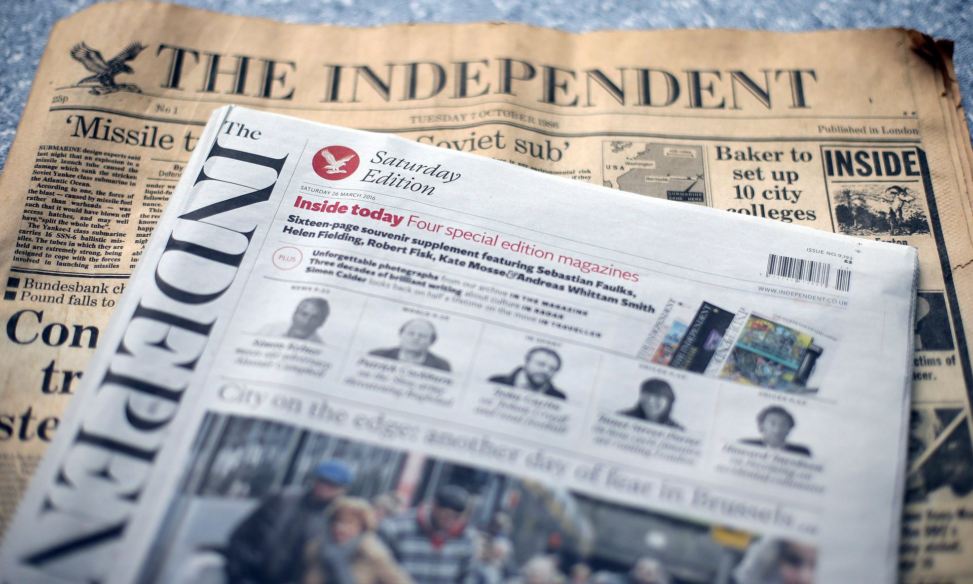 Stop press: The Independent publica su última edición impresa para dedicars...