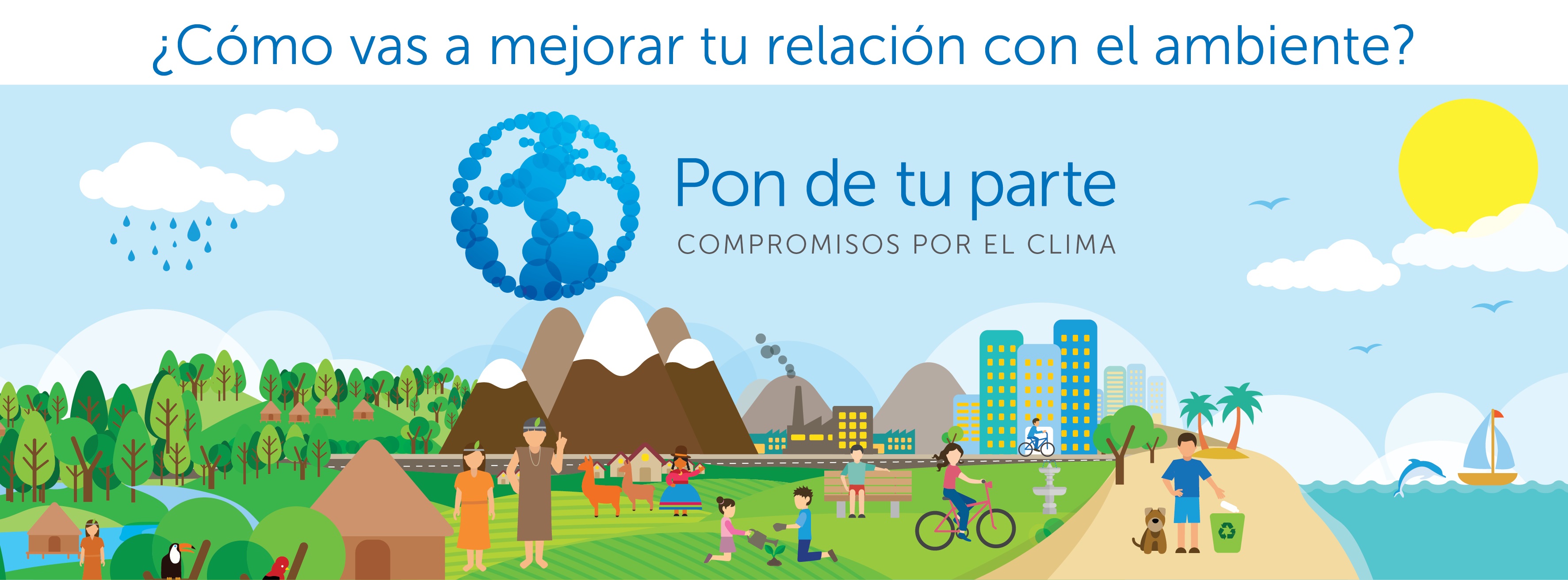 Lanzarán campaña sobre cambio climático “Pon de tu parte” con miras a la COP20