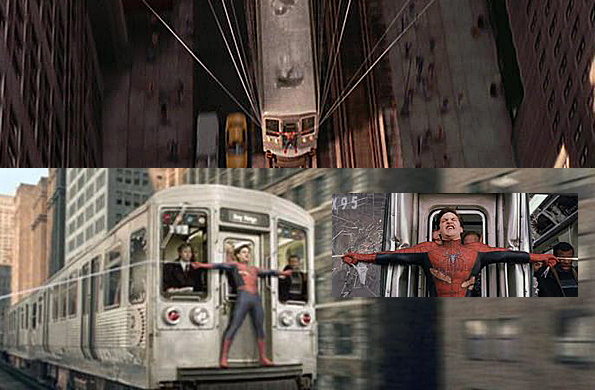 Post: Spiderman: Estudiantes de física revelan que el hombre-araña sí  podría haber detenido un tren con su telaraña
