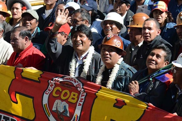 Evo Morales se sumaría en Lima a marcha de los pueblos por el cambio climático