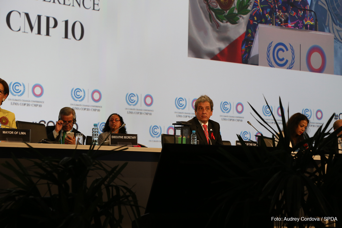 Lee el discurso del ministro del Ambiente en la inauguración de la COP20