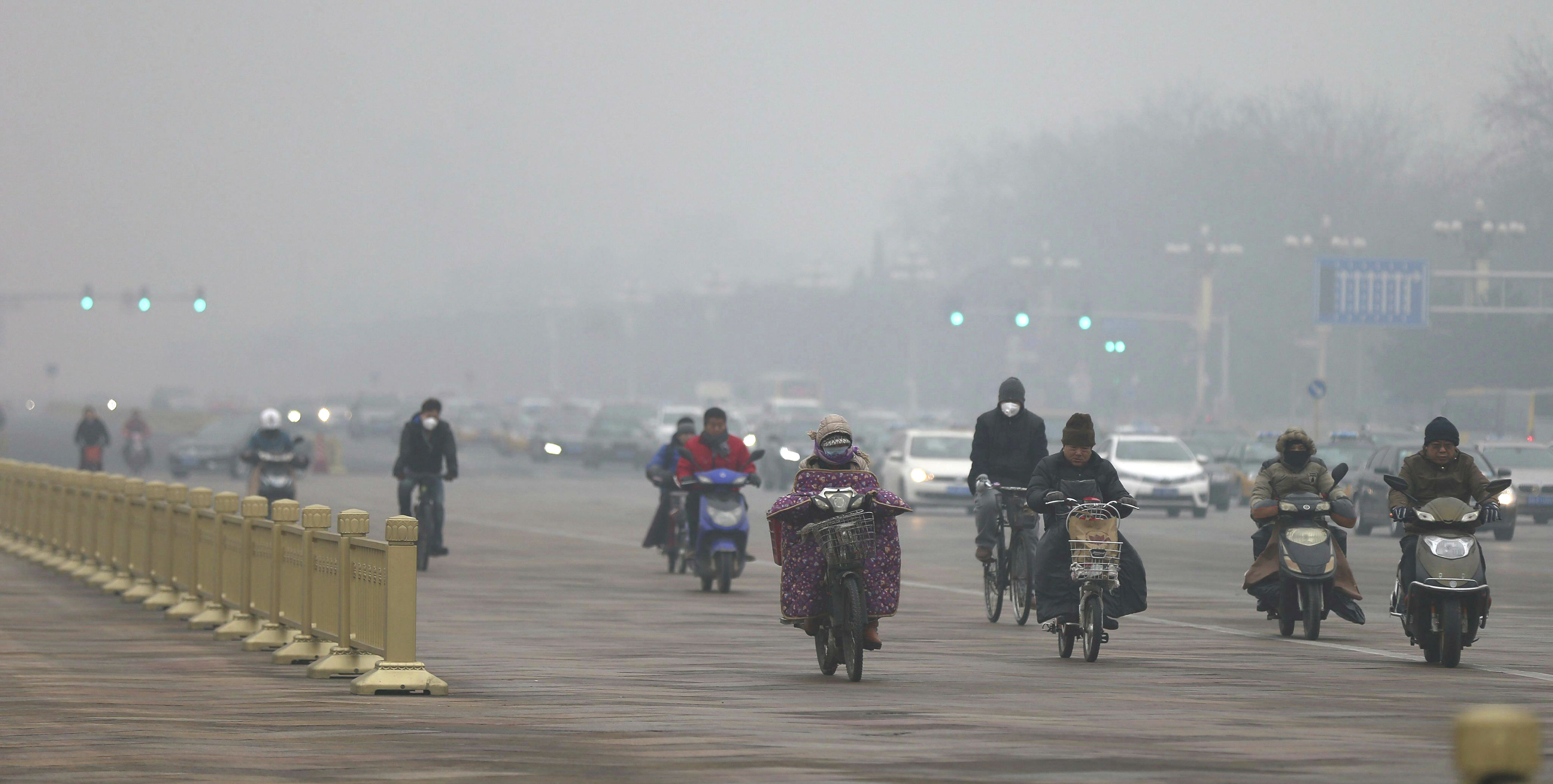 El norte de China vivirá la peor ola de contaminación del año desde el sábado