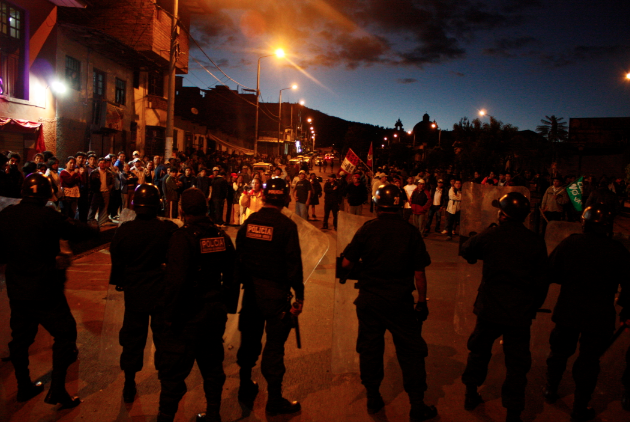 Cajamarca: imágenes del altercado ocurrido en la plazuela Bolognesi