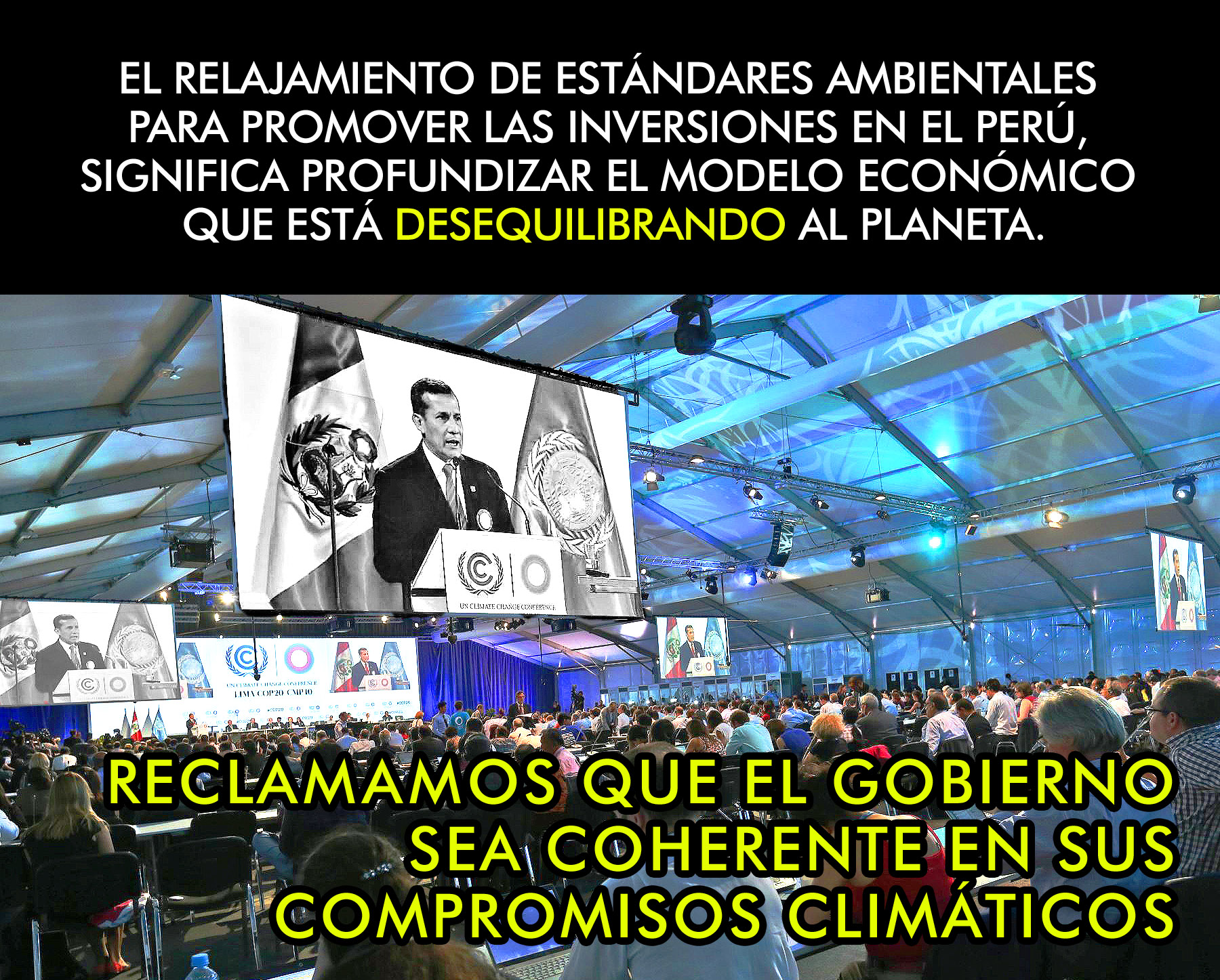 Luces y sombras
 de la COP20