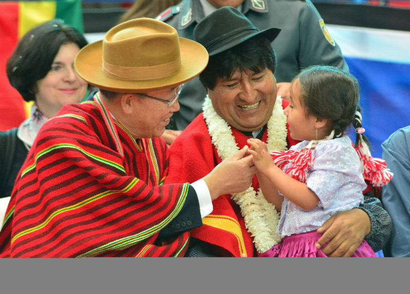 Defensor del Pueblo de Bolivia acusa a Evo Morales de buscar desarrollo a costa de tierra de indígenas