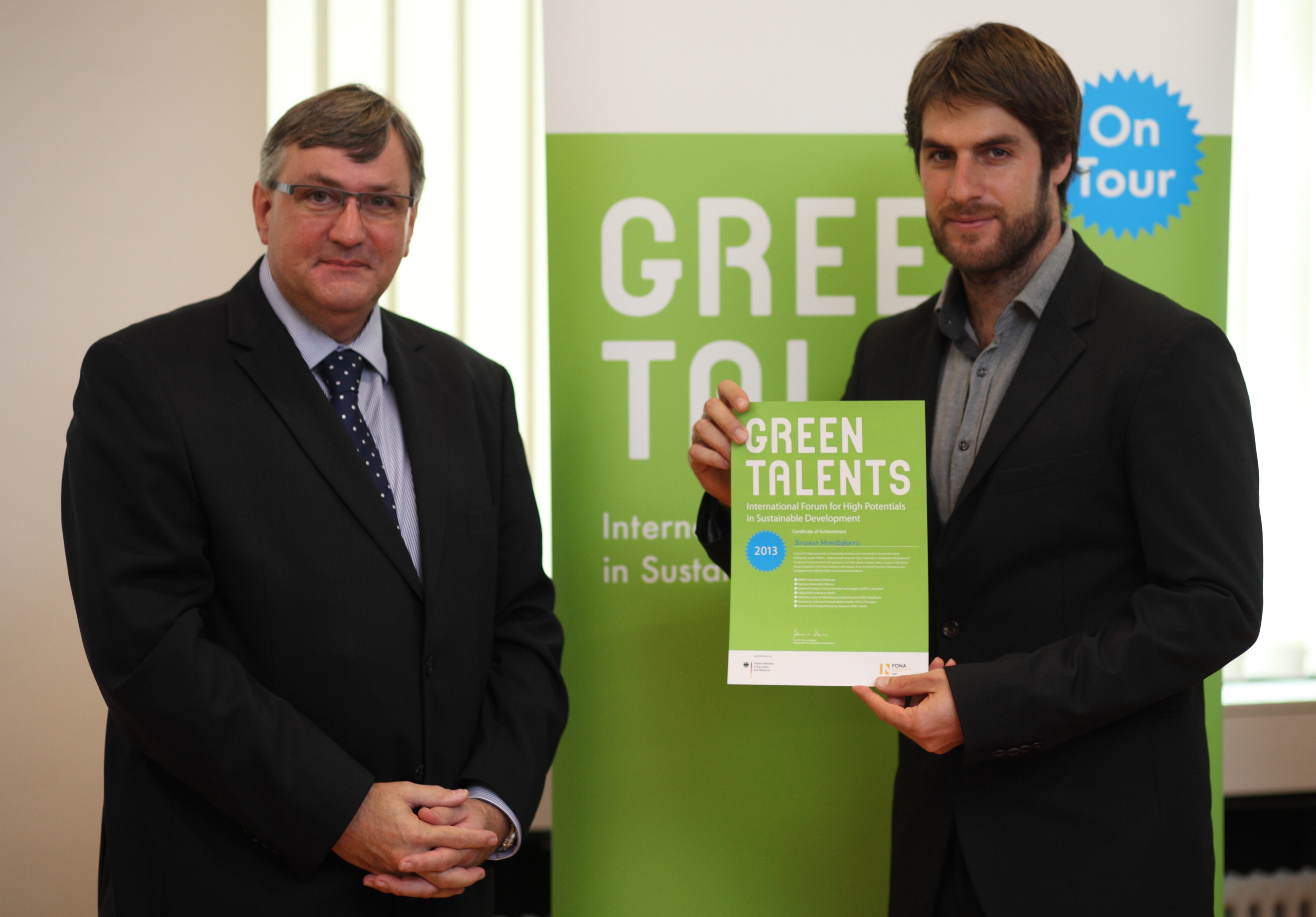 Alemania: integrante de la SPDA gana premio Green Talents 2013 por iniciativa Conservamos por Naturaleza