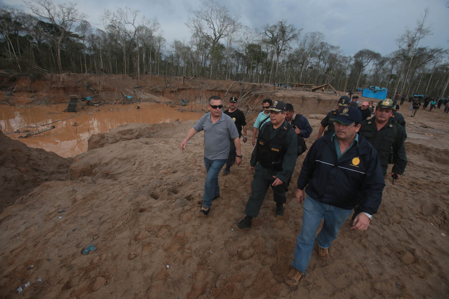 Investigan a extranjeros involucrados en minería ilegal