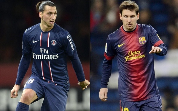 Noticia: Ibrahimovic y Messi se ven las caras en París