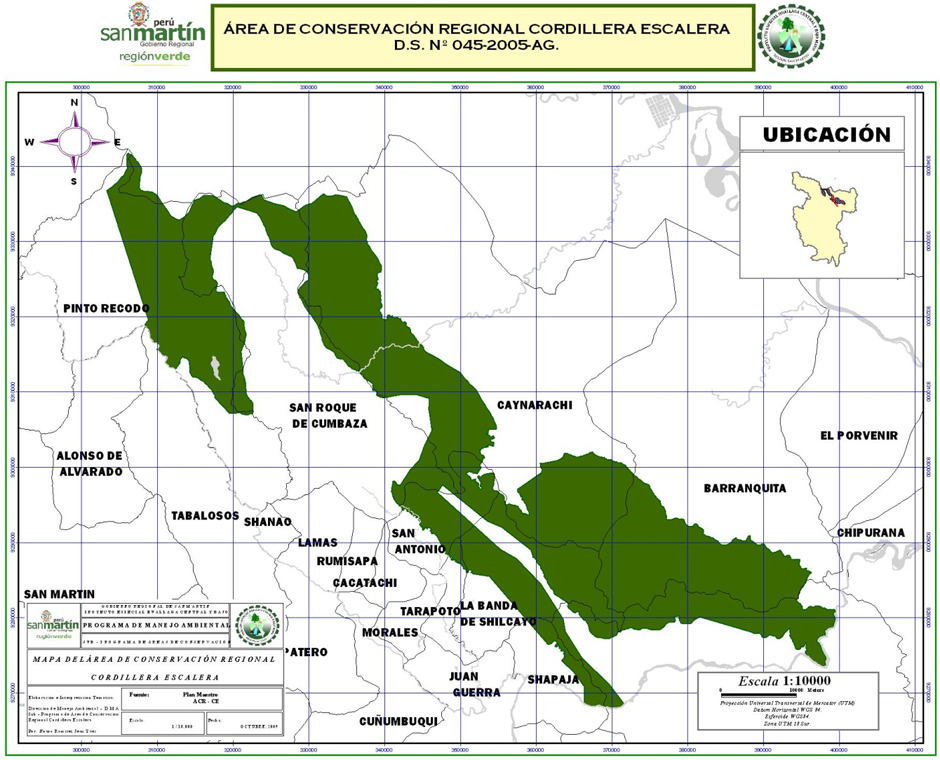 El destino del área de conservación Cordillera Escalera en manos de una empresa petrolera