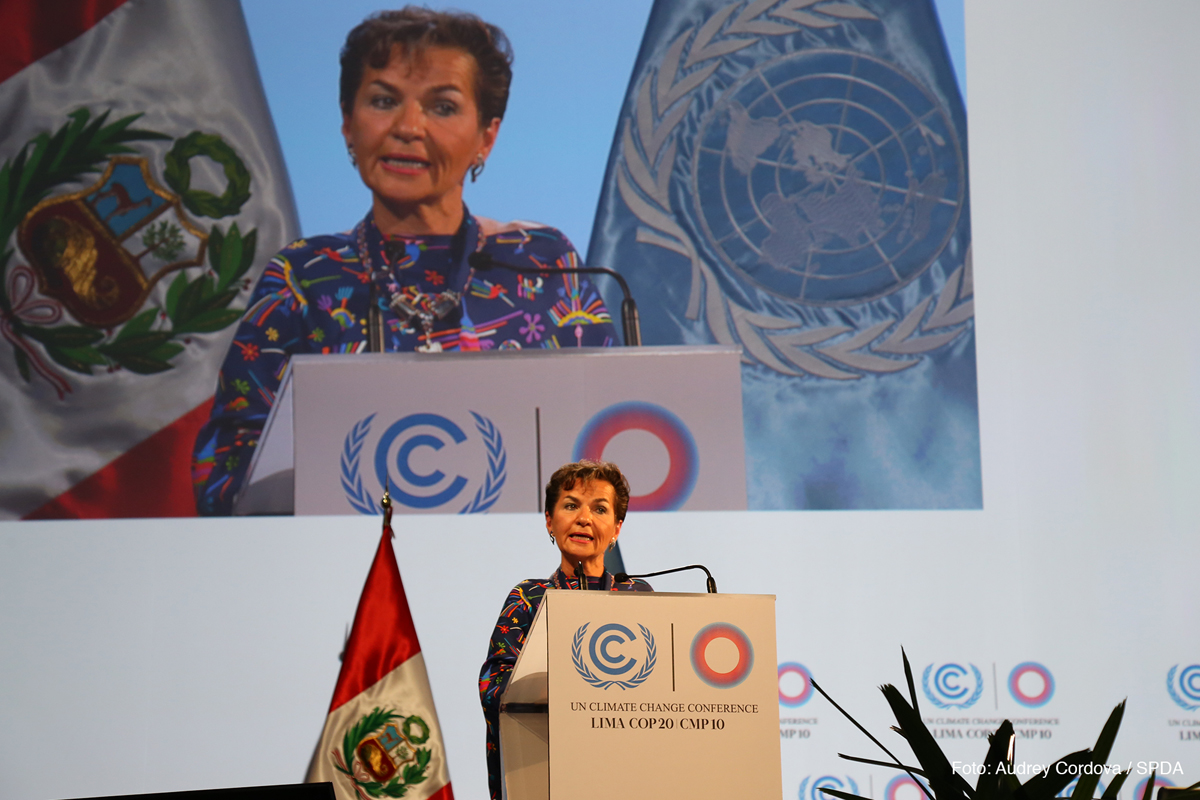 Christiana Figueres: “Se debe hacer una línea de acción climática tan perdurable como las líneas de Nasca”