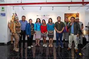 Inauguran exposición “Colores y sonidos ancestrales” en el Centro Cultural de Ate