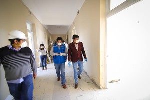 Arequipa construye hospital de campaña para infectados de coronavirus