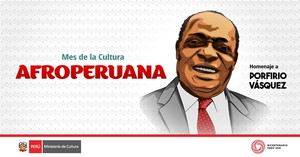 Ministerio de Cultura rendirá homenaje a Don Porfirio Vásquez en el Mes de la Cultura Afroperuana 2021