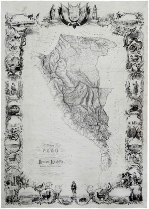 Ministerio de Cultura restaura Mapa del Perú de 1862 que fue mandado a elaborar por el presidente Castilla