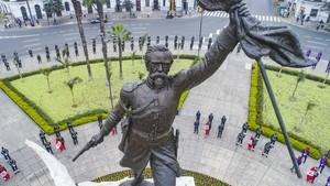 Municipalidad de Lima entrega completamente restaurado el monumento a Francisco Bolognesi