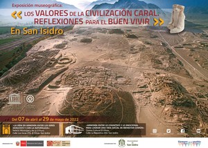 Inaugurarán exposición museográfica sobre Caral en San Isidro