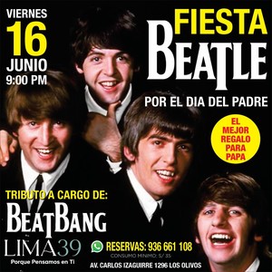 Fiesta Beatle por el Día del Padre