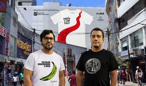 Parao Y Con Polo realizará intervención artística con una camiseta mural en Gamarra