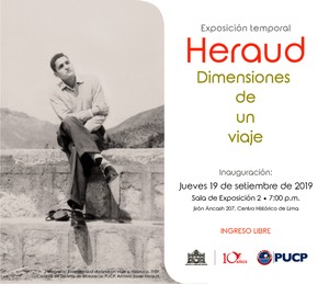 Exposición “Heraud. Dimensiones de un viaje” en la Caslit