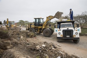 Trujillo: Autoridades limpian más de 3 kilómetros de zona intangible de Chan Chan