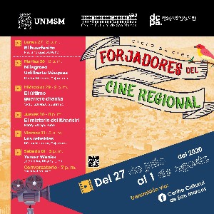 Centro Cultural de San Marcos realizará el ciclo de cine virtual “Forjadores del cine regional”