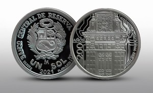 BCR lanza moneda conmemorativa por los 200 años de creación de la Biblioteca Nacional del Perú