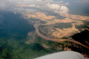 Imágenes exclusivas muestran minería ilegal en la Reserva Nacional Tambopata