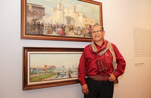 Inauguran la exposición “José Coronado. 50 años de trayectoria artística” en la Galería Pancho Fierro